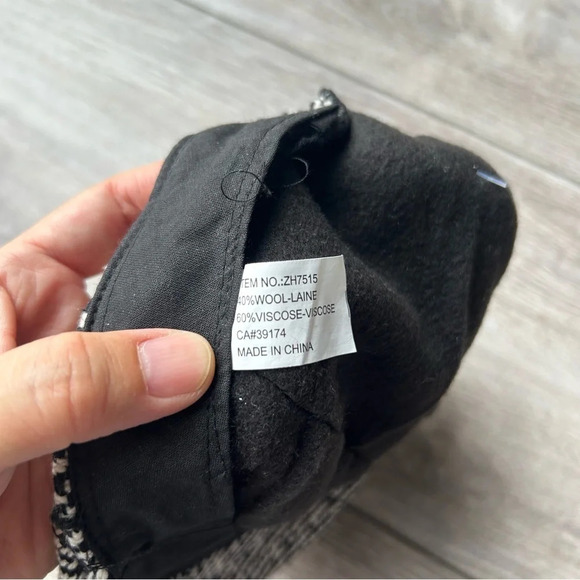 NTW Picabo Tweed Wool Blend Flat  Newsboy Cap - Picture 10 of 12